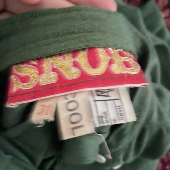 Vintage London 1970s long sleeve dress with belt - Picture 5 of 6